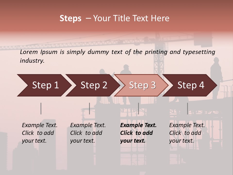 Construction PowerPoint Template