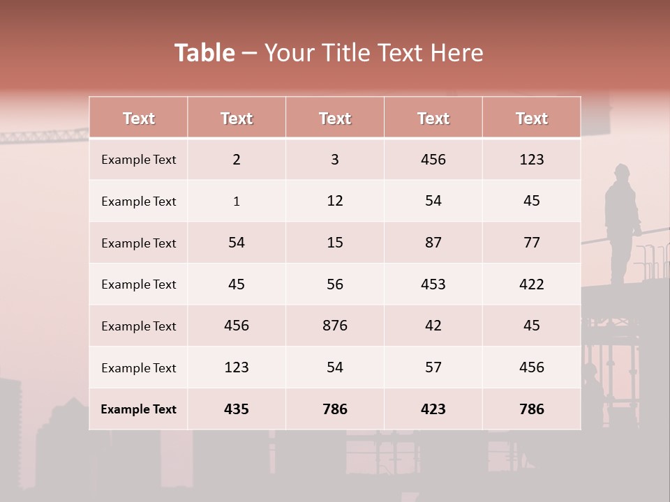 Construction PowerPoint Template