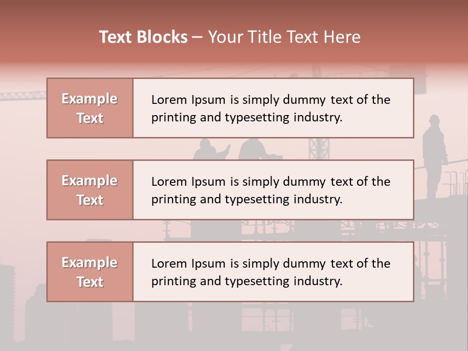 Construction PowerPoint Template