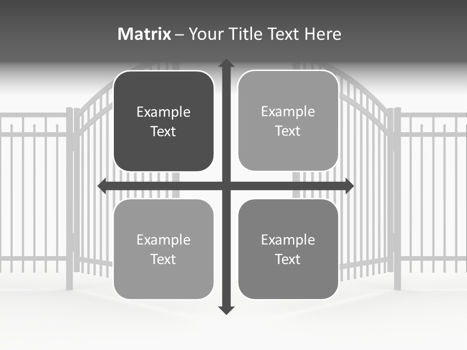 Gate PowerPoint Template