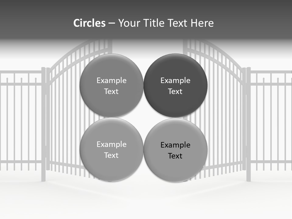Gate PowerPoint Template