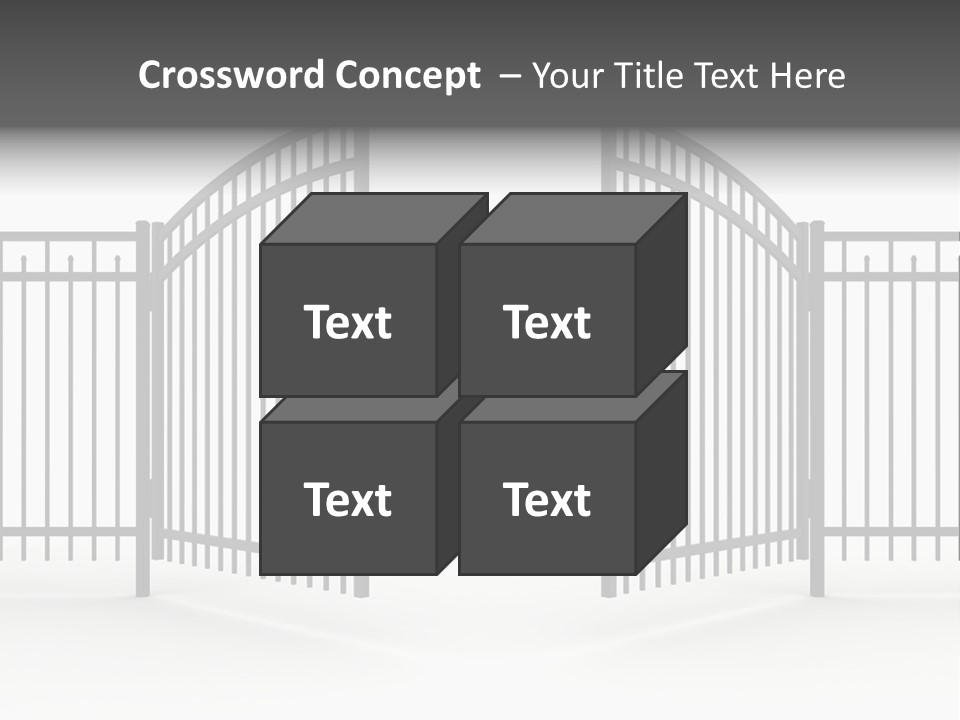 Gate PowerPoint Template