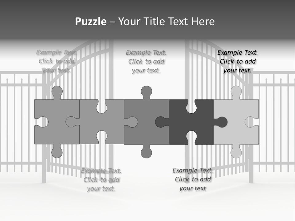 Gate PowerPoint Template