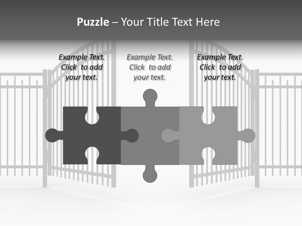 Gate PowerPoint Template