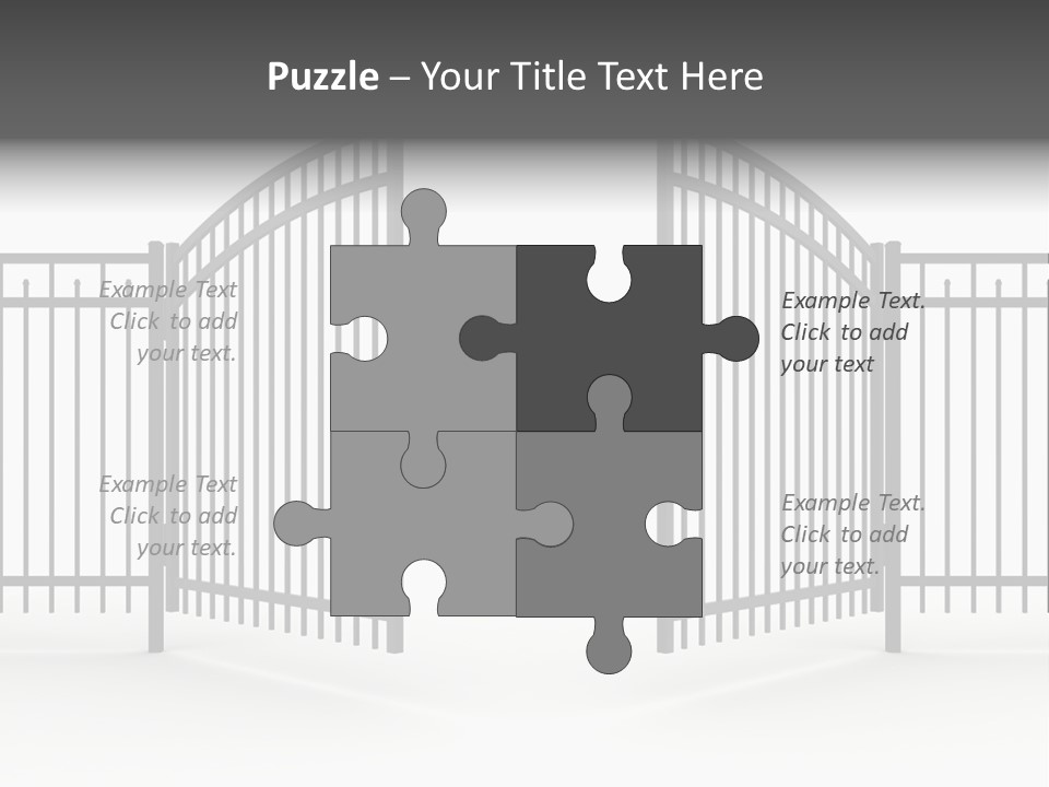 Gate PowerPoint Template