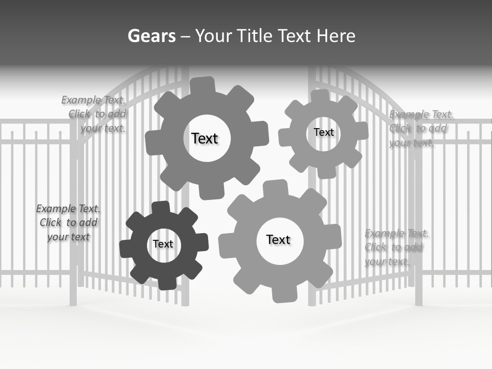 Gate PowerPoint Template