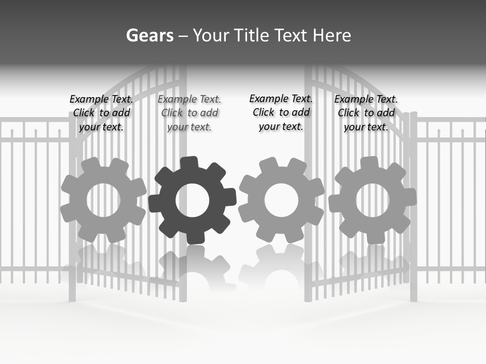 Gate PowerPoint Template