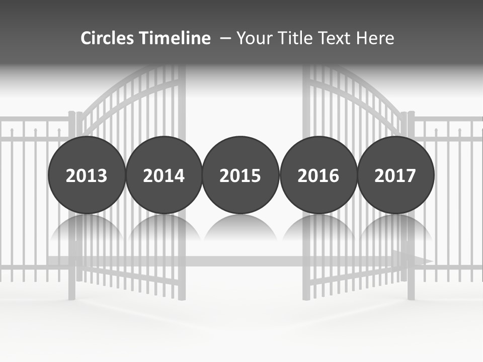 Gate PowerPoint Template