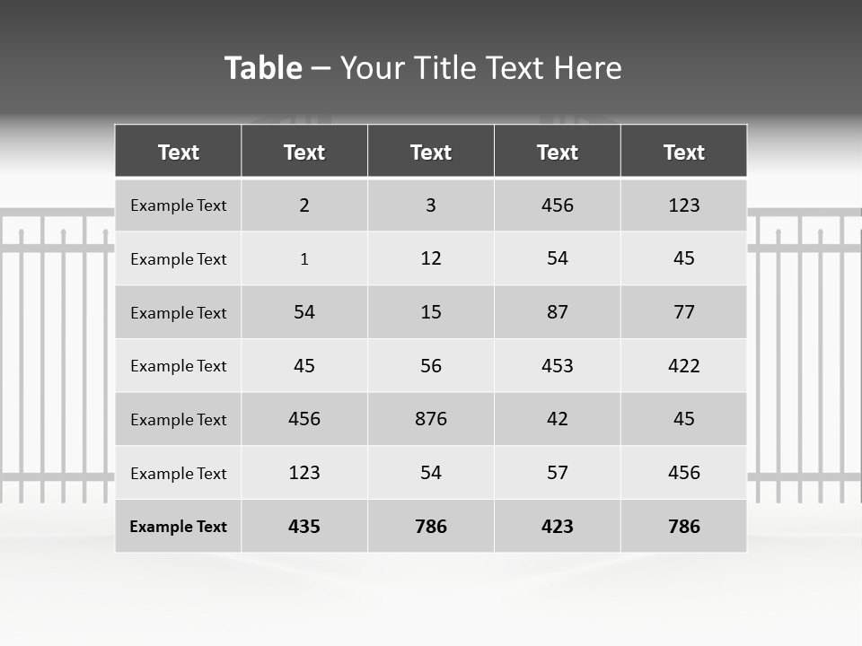 Gate PowerPoint Template