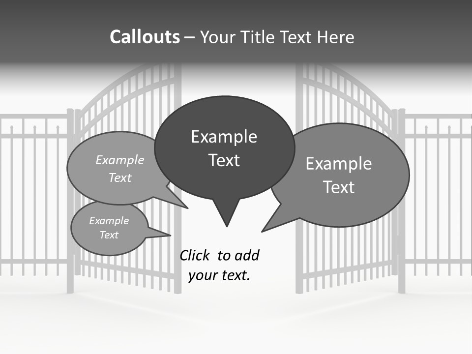 Gate PowerPoint Template