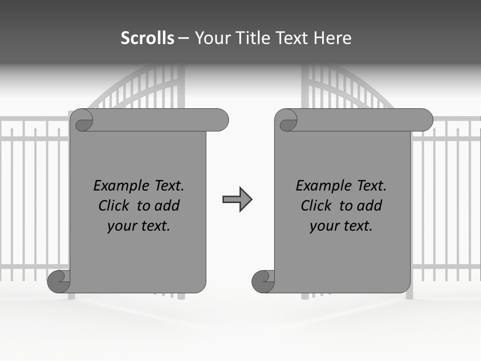 Gate PowerPoint Template