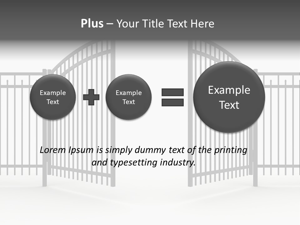 Gate PowerPoint Template
