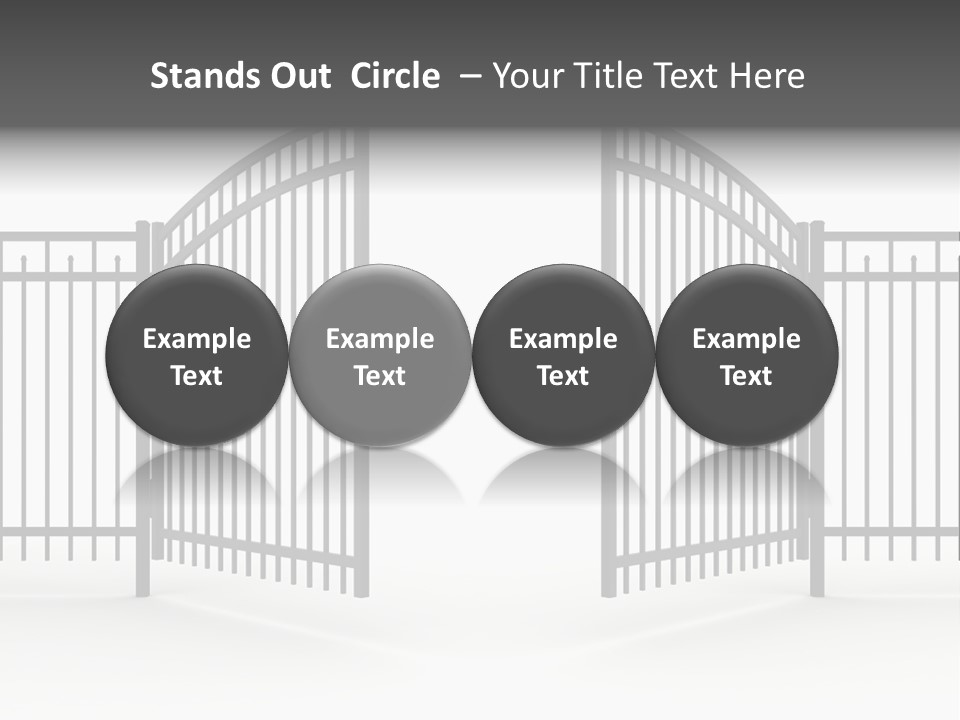 Gate PowerPoint Template