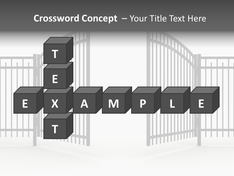 Gate PowerPoint Template