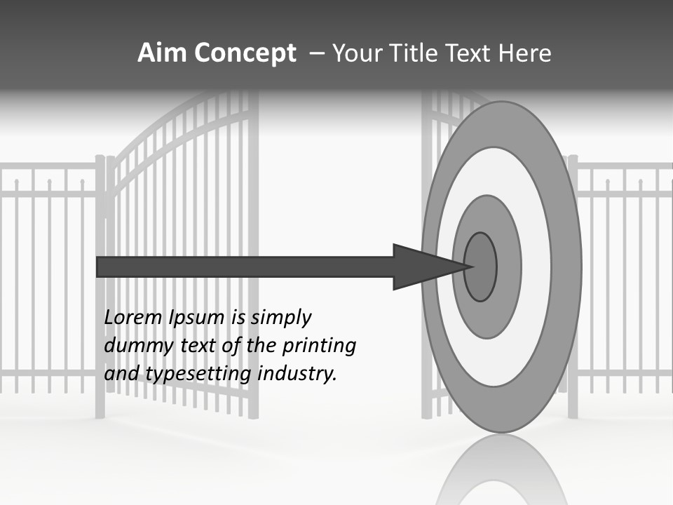 Gate PowerPoint Template