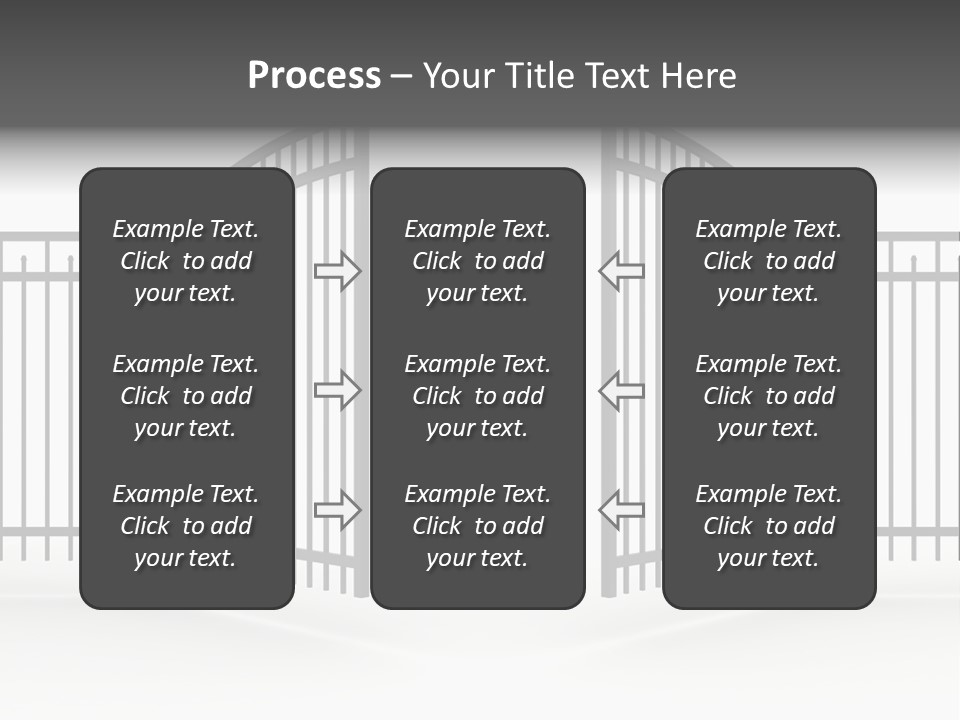 Gate PowerPoint Template
