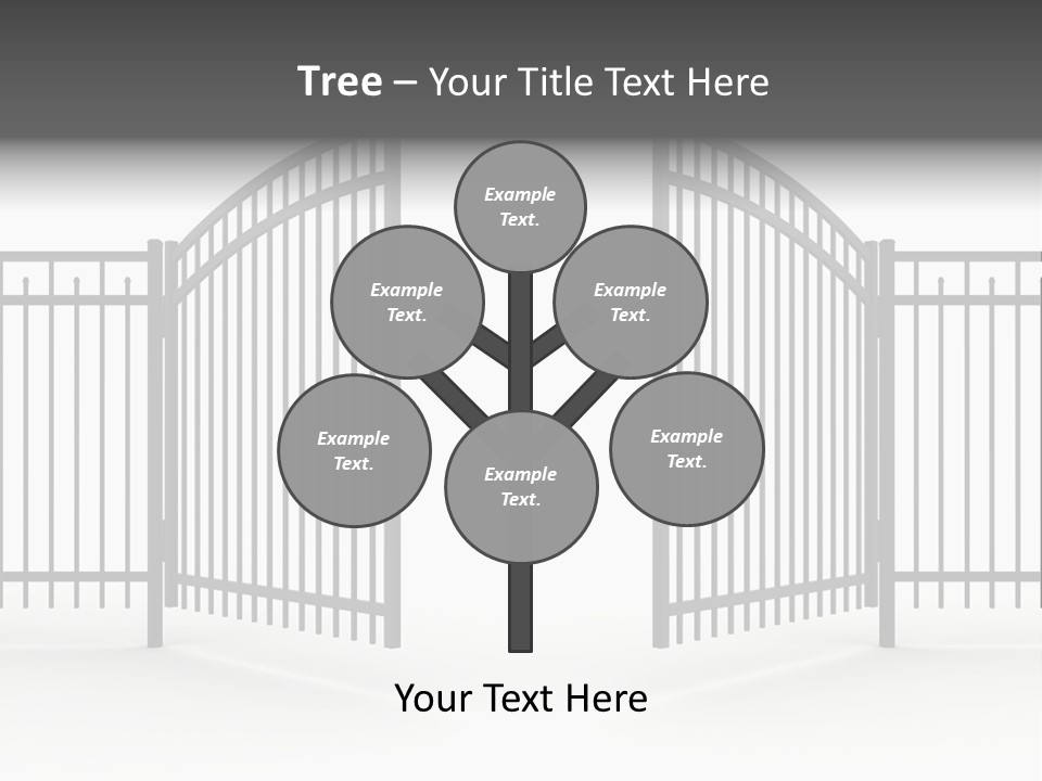 Gate PowerPoint Template