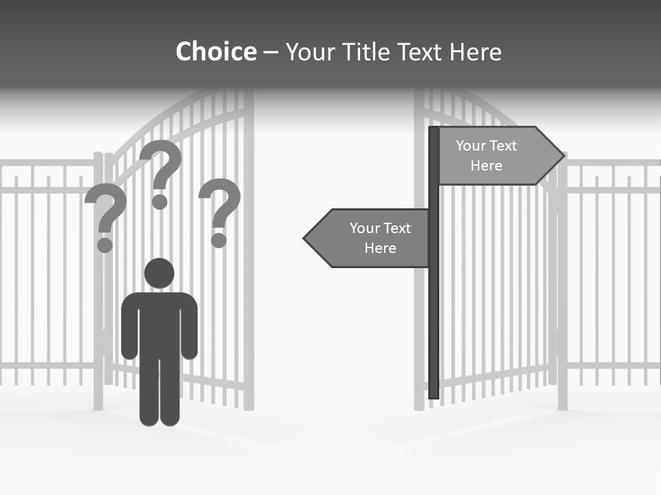 Gate PowerPoint Template