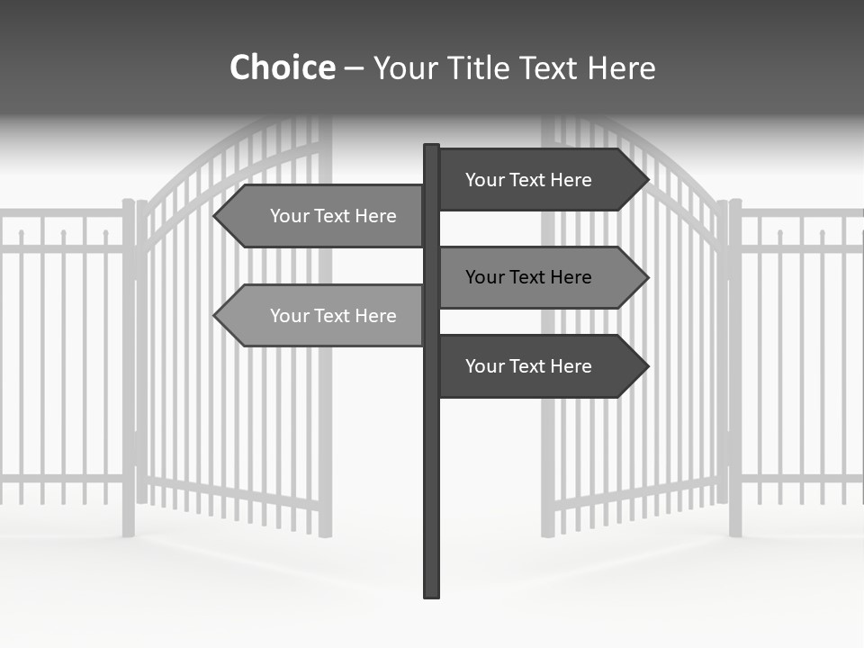 Gate PowerPoint Template
