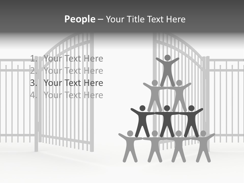 Gate PowerPoint Template