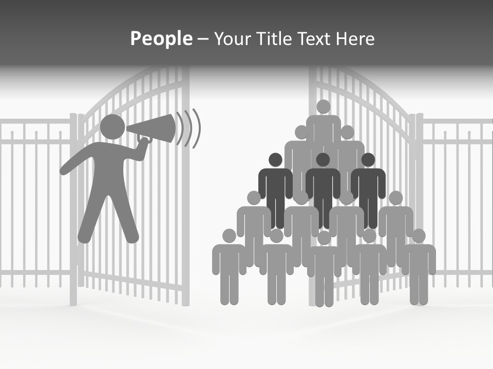 Gate PowerPoint Template