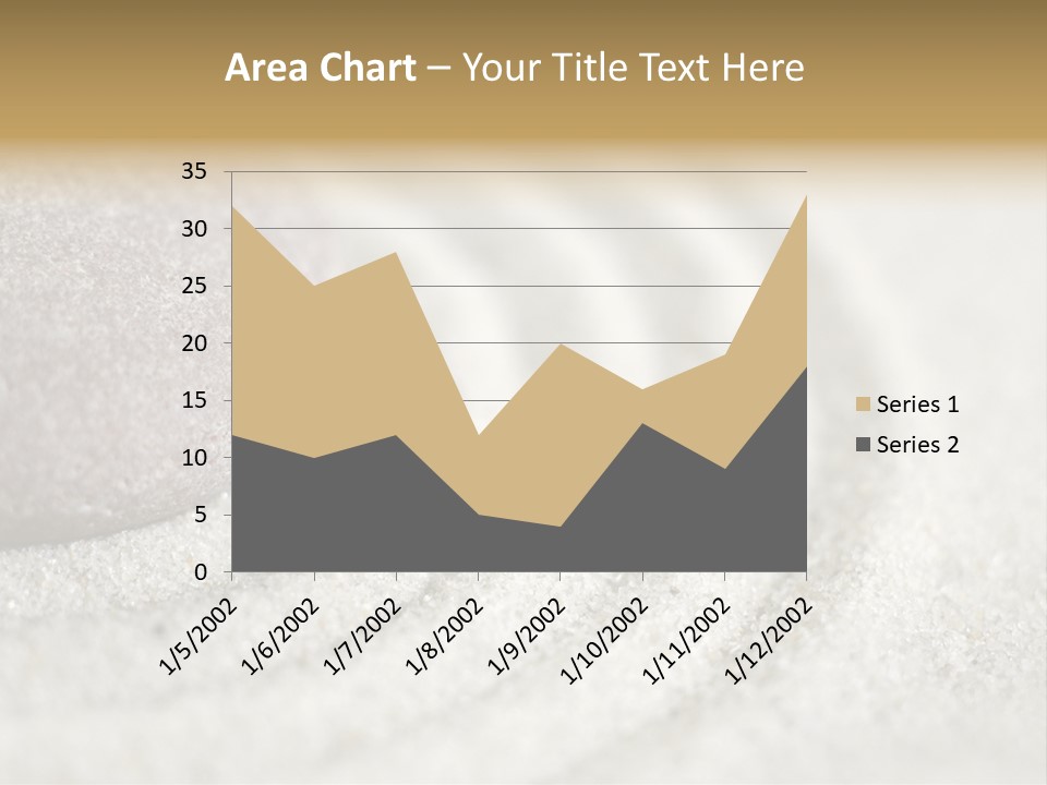 Raked Sand Around A Pebble In A Small Tabletop Rock Garden (Shallow Dof) PowerPoint Template