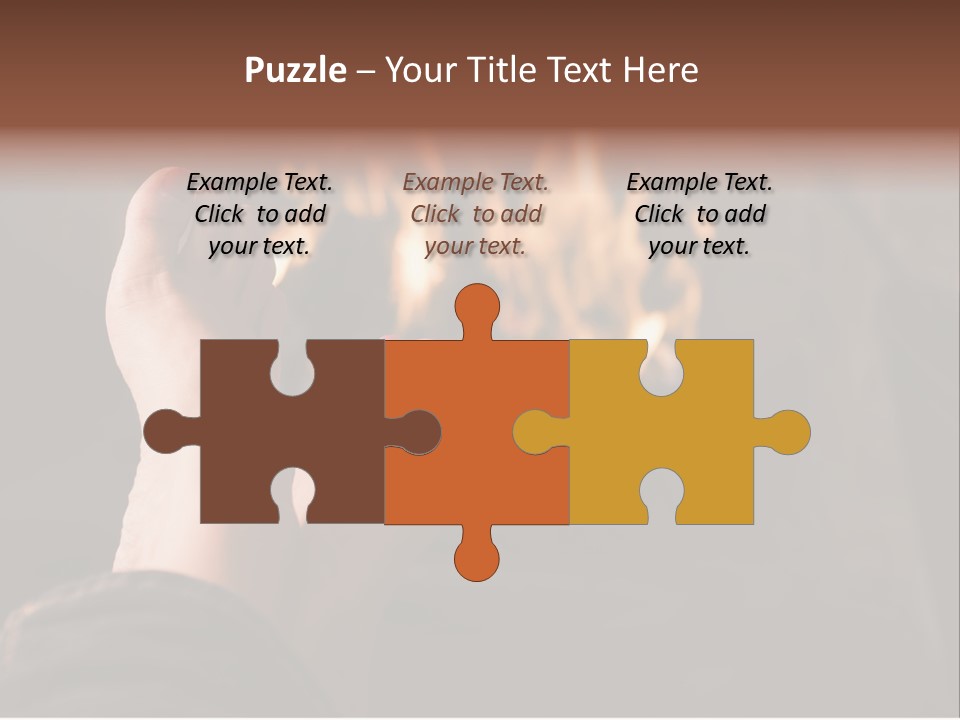 Feet Warming At A Fireplace PowerPoint Template