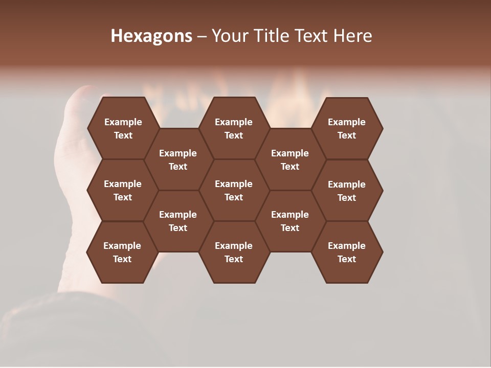 Feet Warming At A Fireplace PowerPoint Template