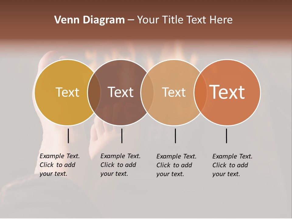 Feet Warming At A Fireplace PowerPoint Template