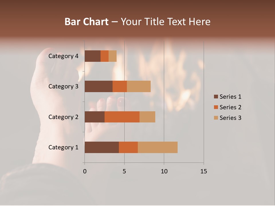 Feet Warming At A Fireplace PowerPoint Template