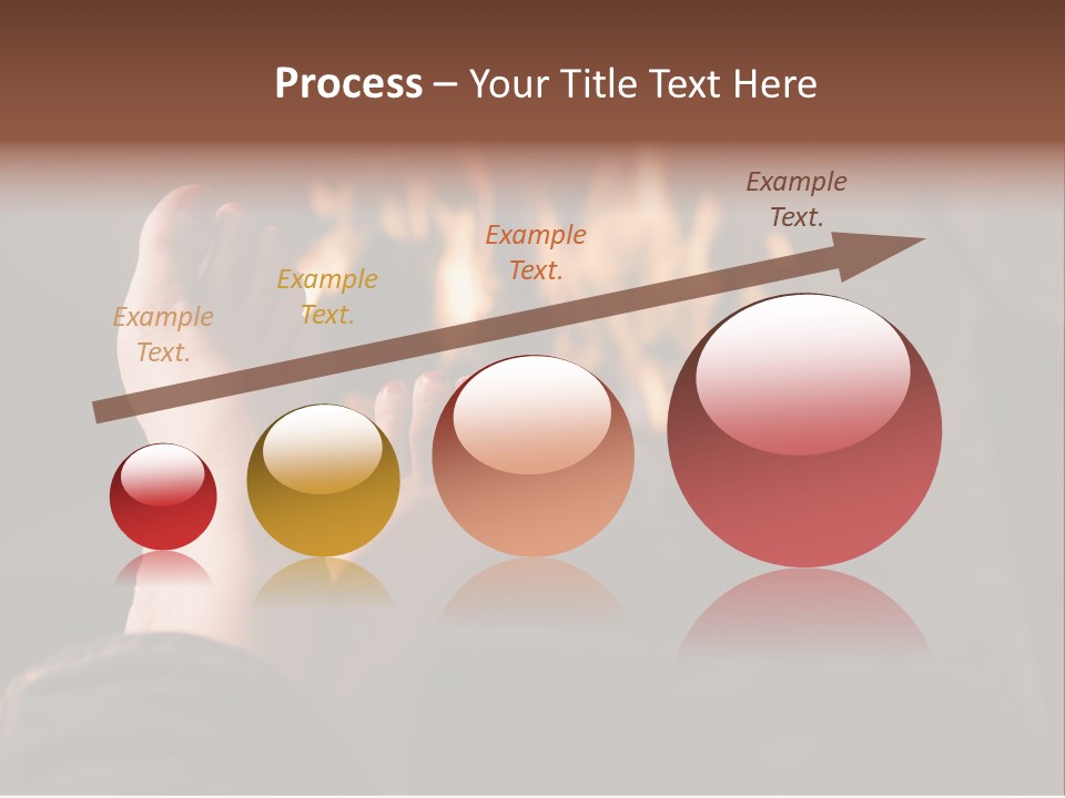Feet Warming At A Fireplace PowerPoint Template