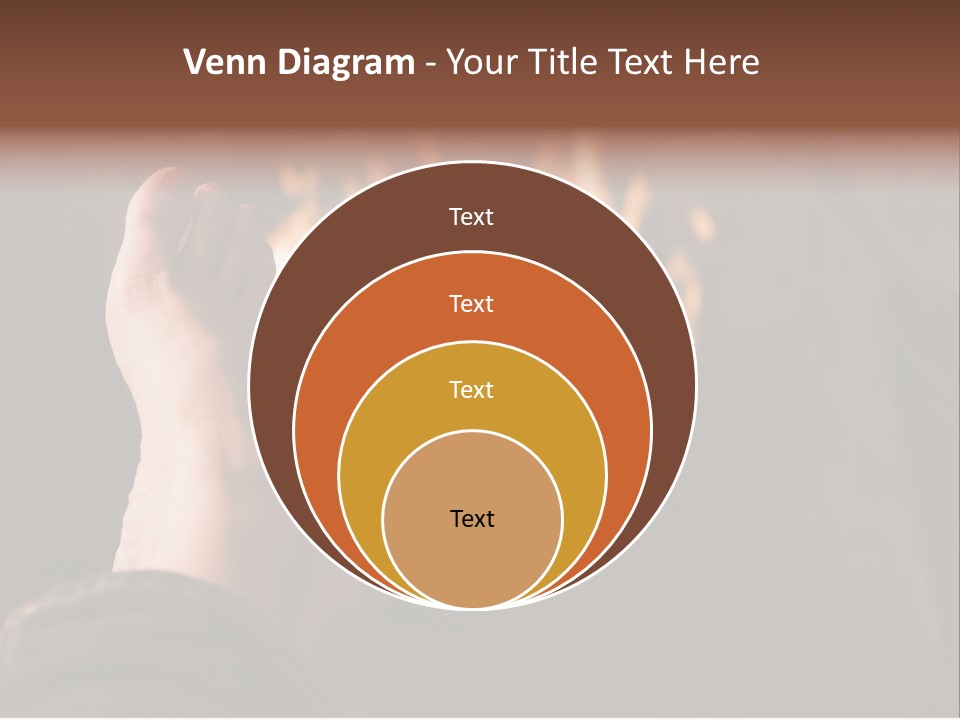 Feet Warming At A Fireplace PowerPoint Template