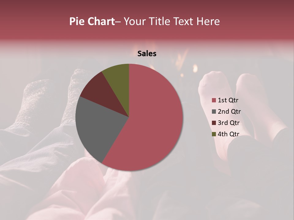 A Group Of People Laying In Front Of A Fire Place PowerPoint Template