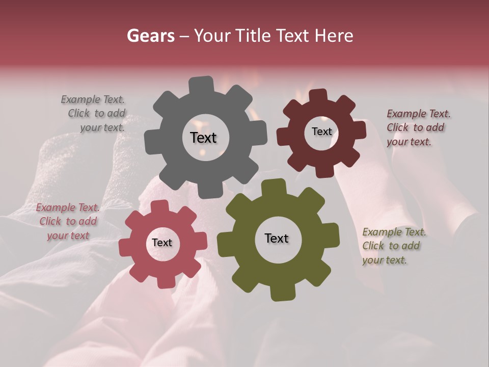 A Group Of People Laying In Front Of A Fire Place PowerPoint Template