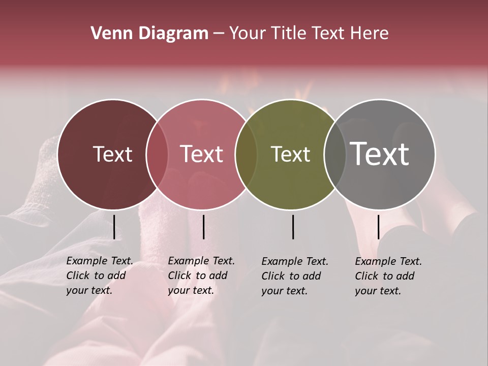 A Group Of People Laying In Front Of A Fire Place PowerPoint Template