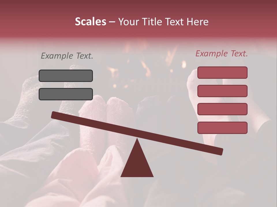 A Group Of People Laying In Front Of A Fire Place PowerPoint Template