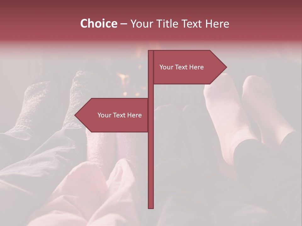 A Group Of People Laying In Front Of A Fire Place PowerPoint Template