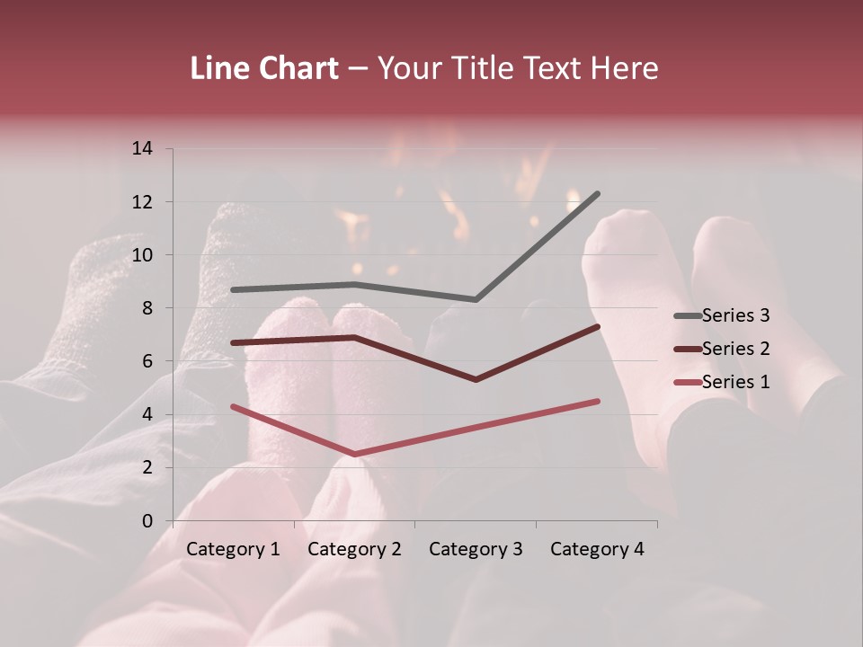 A Group Of People Laying In Front Of A Fire Place PowerPoint Template