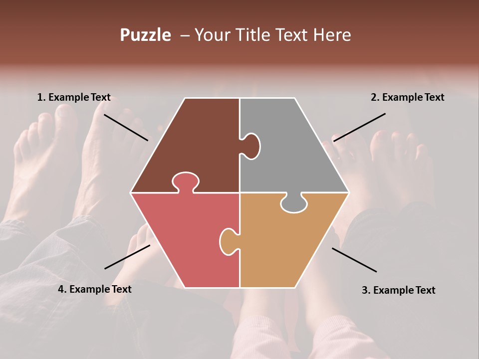 A Group Of People Sitting In Front Of A Fire Place PowerPoint Template