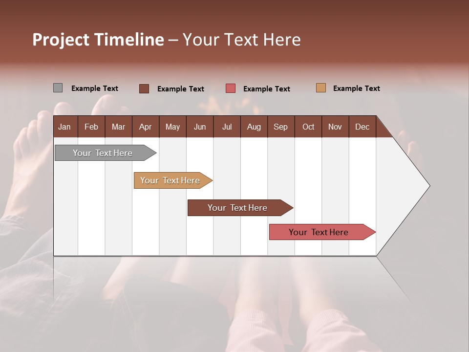A Group Of People Sitting In Front Of A Fire Place PowerPoint Template