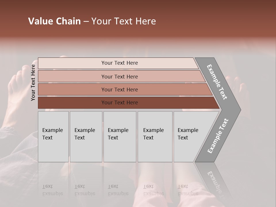 A Group Of People Sitting In Front Of A Fire Place PowerPoint Template