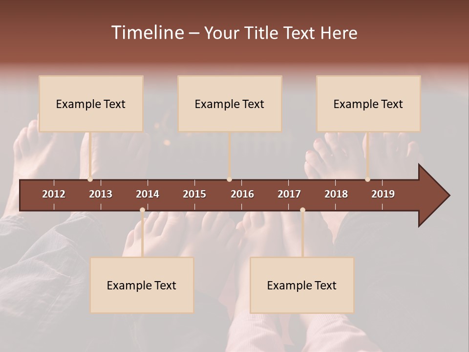 A Group Of People Sitting In Front Of A Fire Place PowerPoint Template