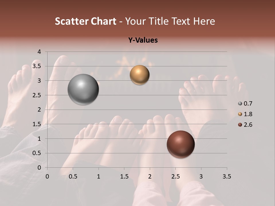A Group Of People Sitting In Front Of A Fire Place PowerPoint Template