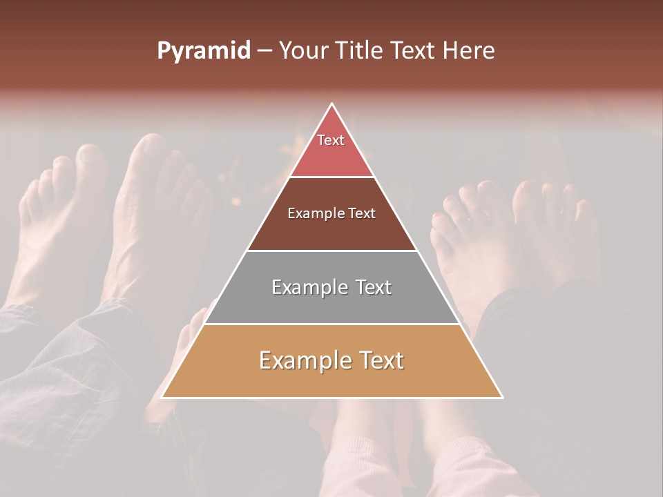 A Group Of People Sitting In Front Of A Fire Place PowerPoint Template