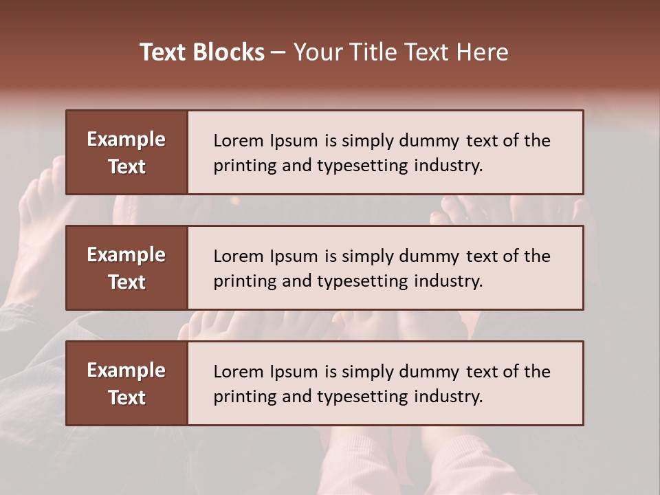 A Group Of People Sitting In Front Of A Fire Place PowerPoint Template