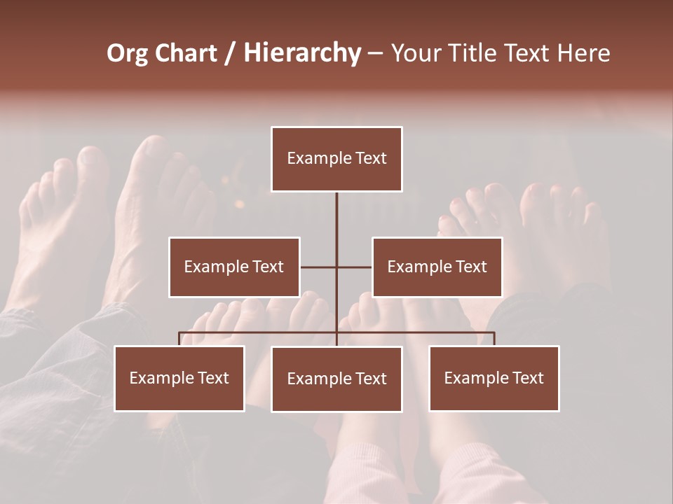A Group Of People Sitting In Front Of A Fire Place PowerPoint Template