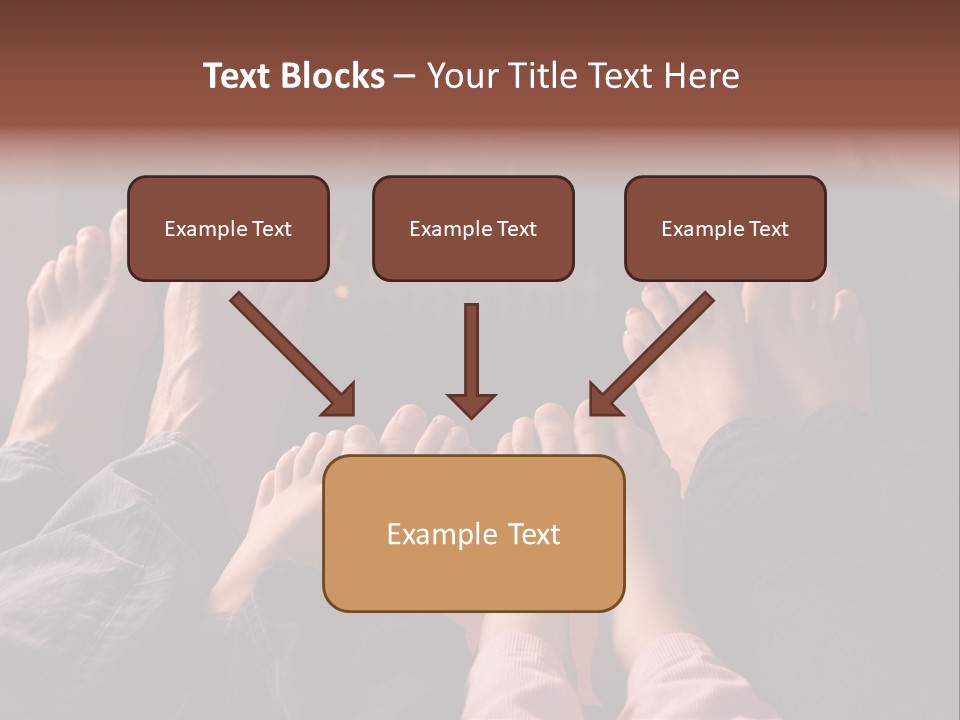 A Group Of People Sitting In Front Of A Fire Place PowerPoint Template