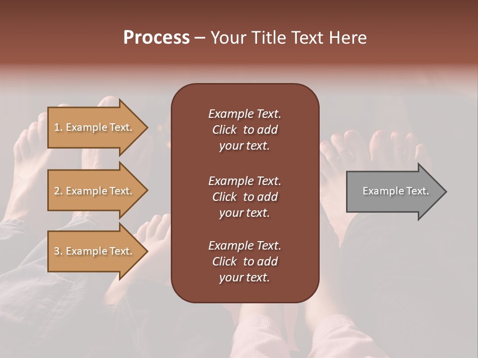 A Group Of People Sitting In Front Of A Fire Place PowerPoint Template