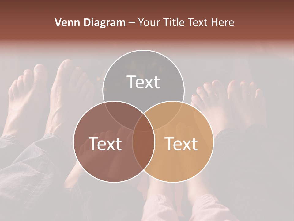 A Group Of People Sitting In Front Of A Fire Place PowerPoint Template