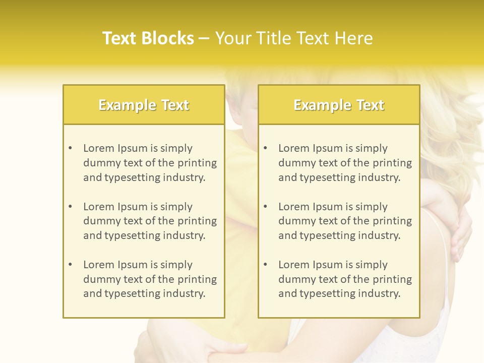 Mother Holding Son Outdoors Smiling PowerPoint Template